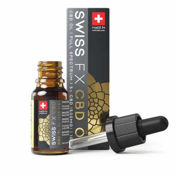 SWISS FX CBD oil 5% 10ml (500mg)